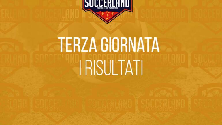 Risultati – Terza giornata