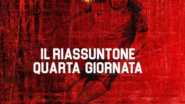 Riassuntone” 4ª giornata Soccerland