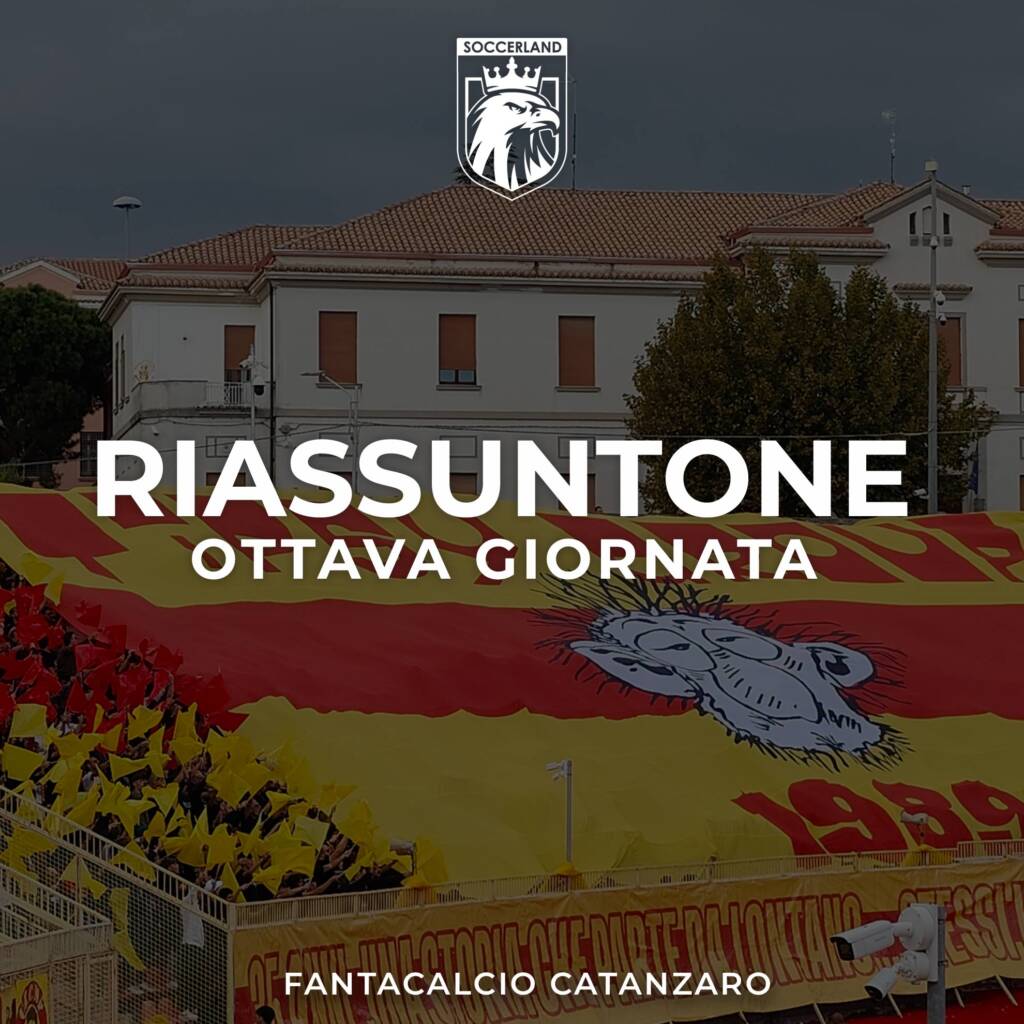 Riassuntone 8 Giornata