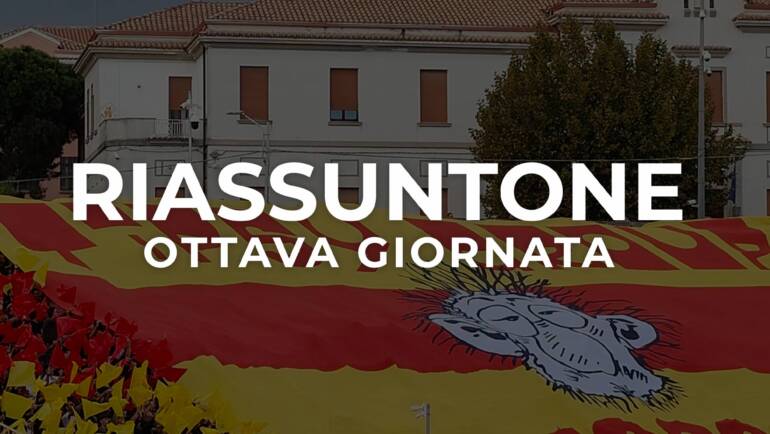 Riassuntone 8 Giornata